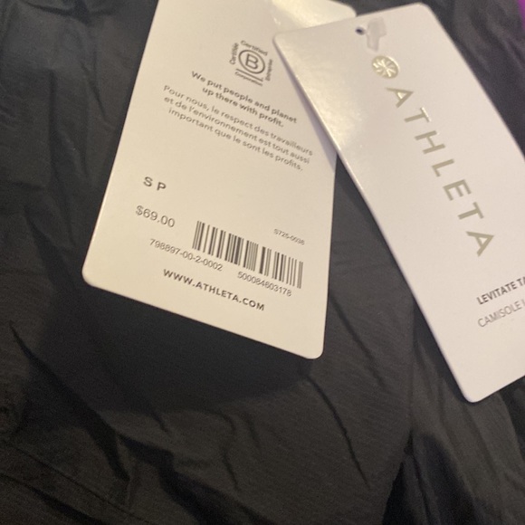 Athleta Levitate Run Tank // Black - Picture 9 of 11